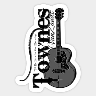 VAN ZANDT (GREY) Sticker